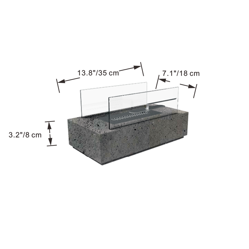 KIRA ETHANOL TABLETOP FIREPLACE EFG01DG - Image 6