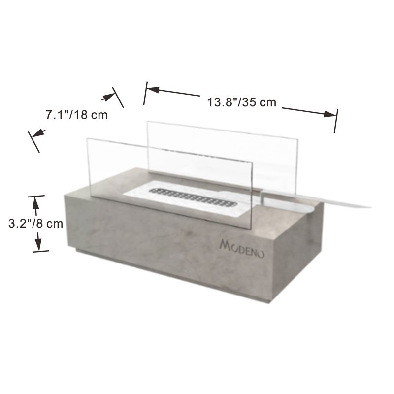 KIRA ETHANOL TABLETOP FIREPLACE EFG01LG - Image 5