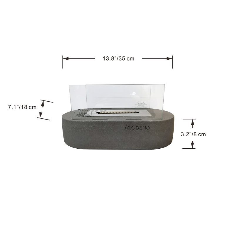 LUSPA ETHANOL TABLETOP FIREPLACE EFG02DG - Image 7